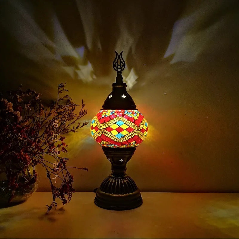 Skanto - Tyrkisk mosaikk lampe Adana