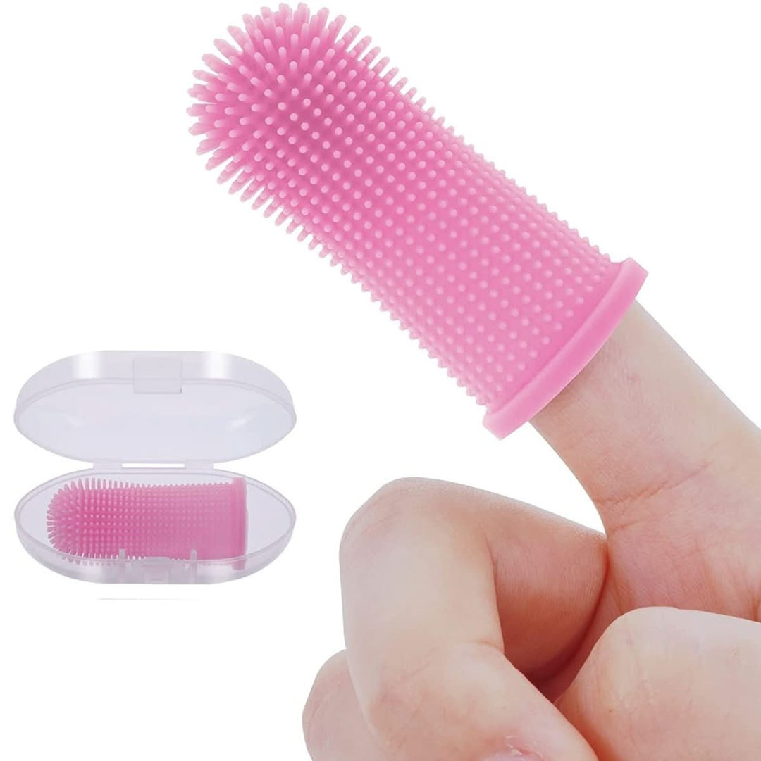 PAWCLEAN PRO – 360° Silikon-Fingerzahnbürste for stressfreie Zahnpflege bei Hunden
