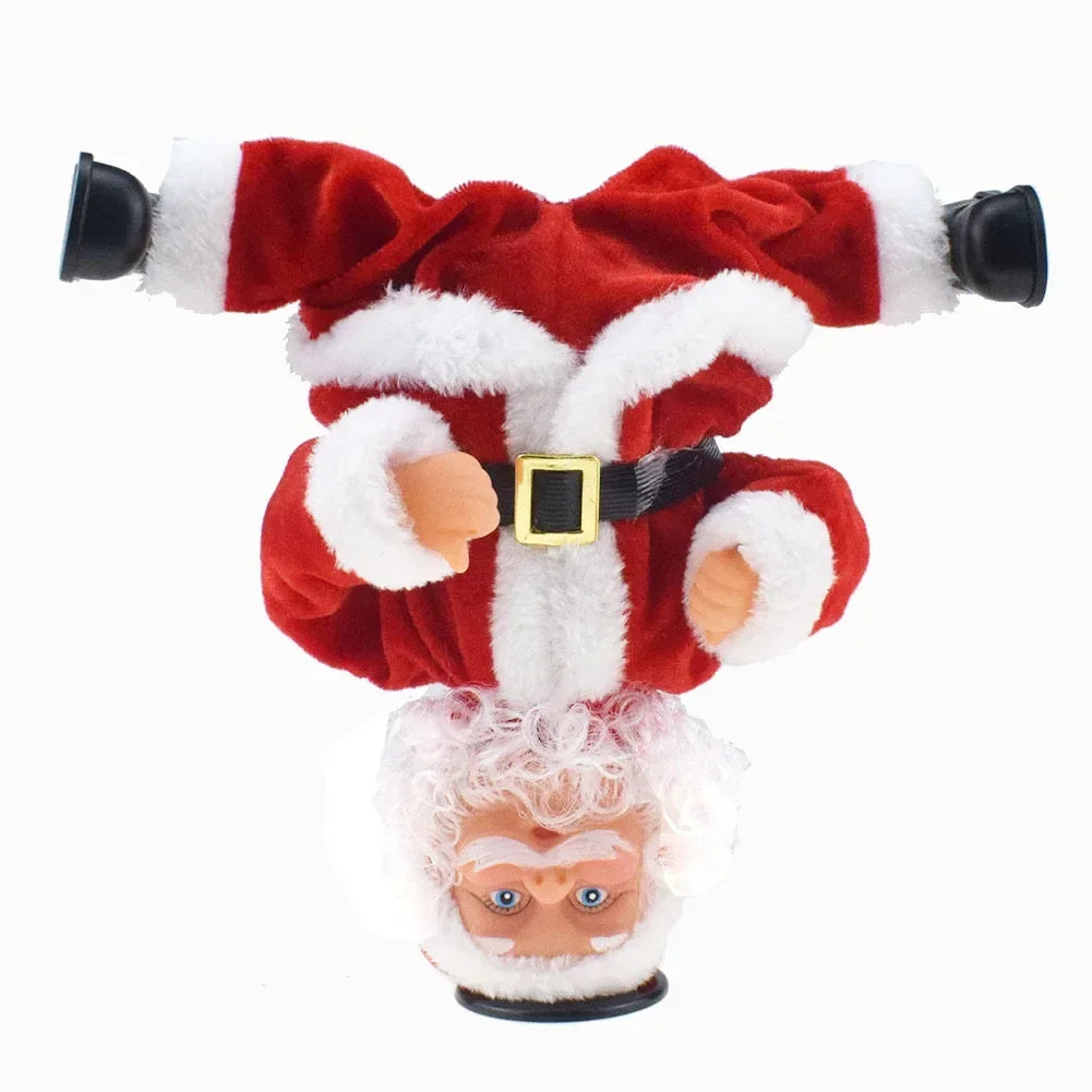 Skanto | Breakdancing Santa Dynamisk Julefigurine