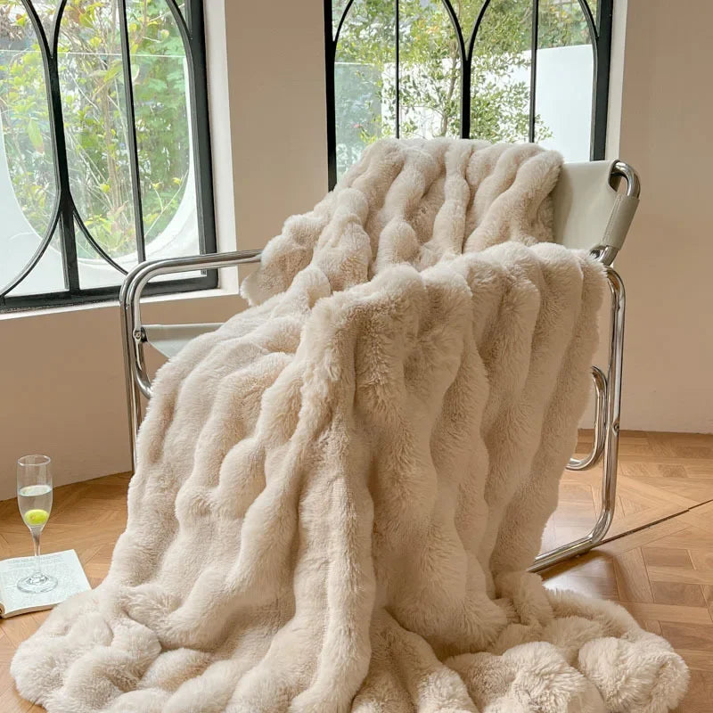 Skanto | PlushCozy | Faux Fur Vinterteppe