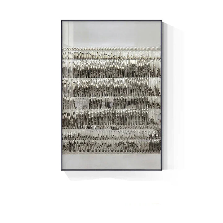 Minimalistisk urban teksturell abstrakt veggkunst Fine Art lerretsutskrifter nøytrale farger bilder for moderne leilighet stue hjemmekontor kunst dekor | Skanto