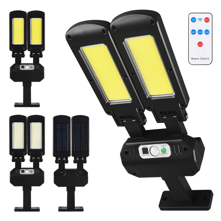 Skanto | Solcelledrevet Smart Vanntett Bevegelsessensor Lampe