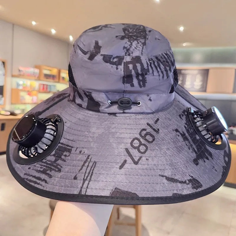 Solar Fan Bucket Hat | Skanto