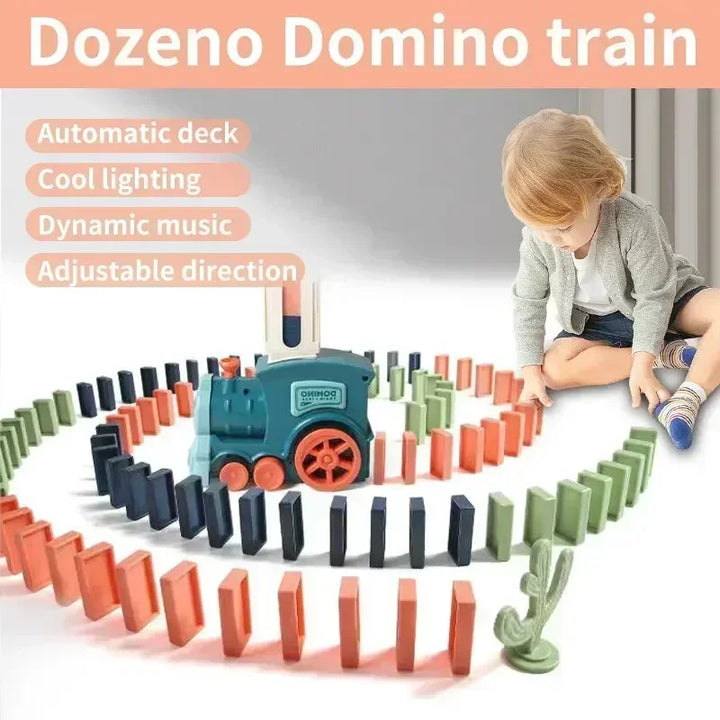 Skanto | Barn Automatisk Legging Domino Tog
