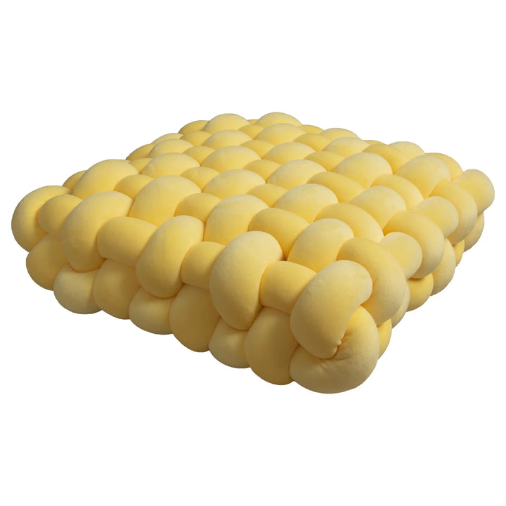 Chunky Woven Knot Cushion | Skanto
