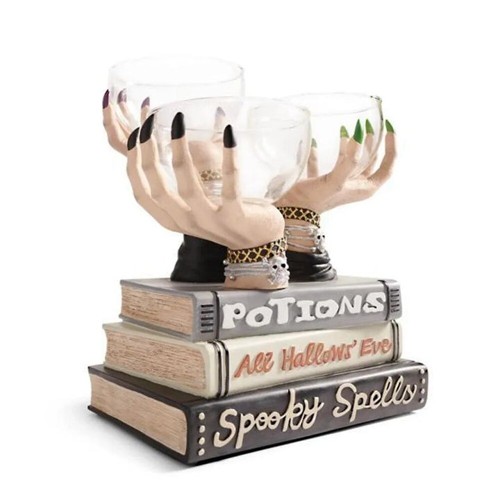 Skanto | Witch Hand Vintage Resin Party Snack Holder
