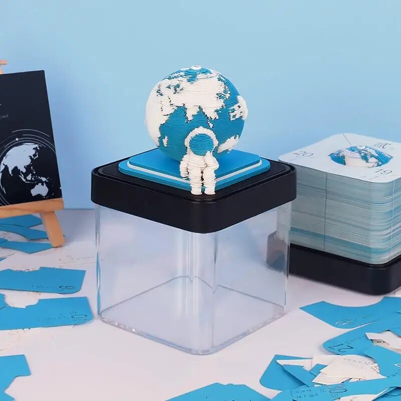 Skanto | 3D Jord Wanderer Kalender Notatblokk