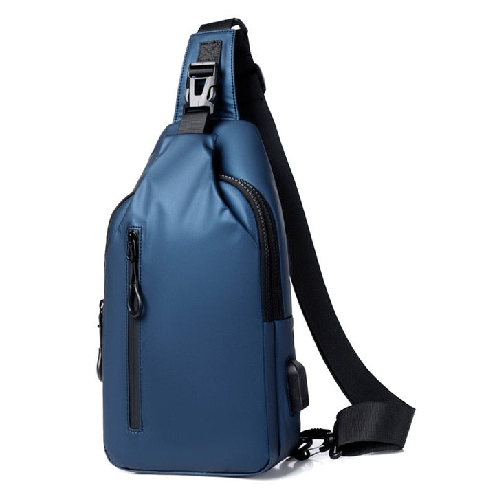 Skanto | Koreansk City Vanntett USB Ladbar Crossbody Veske
