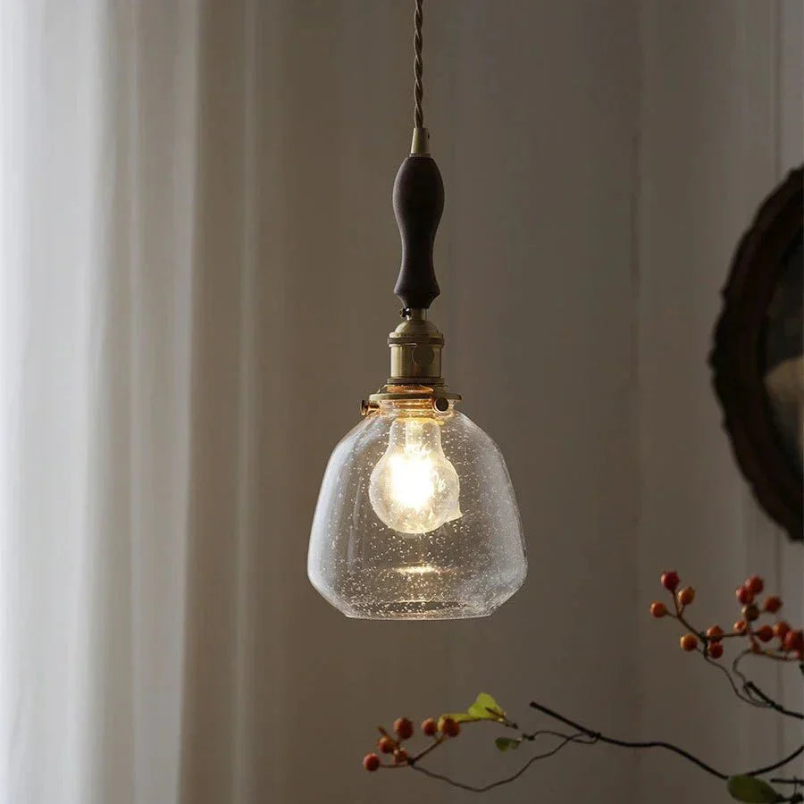 Skanto | NostalgiaLuxe - Elegant vintage glass lamp - Sofistikert atmosfære garantert