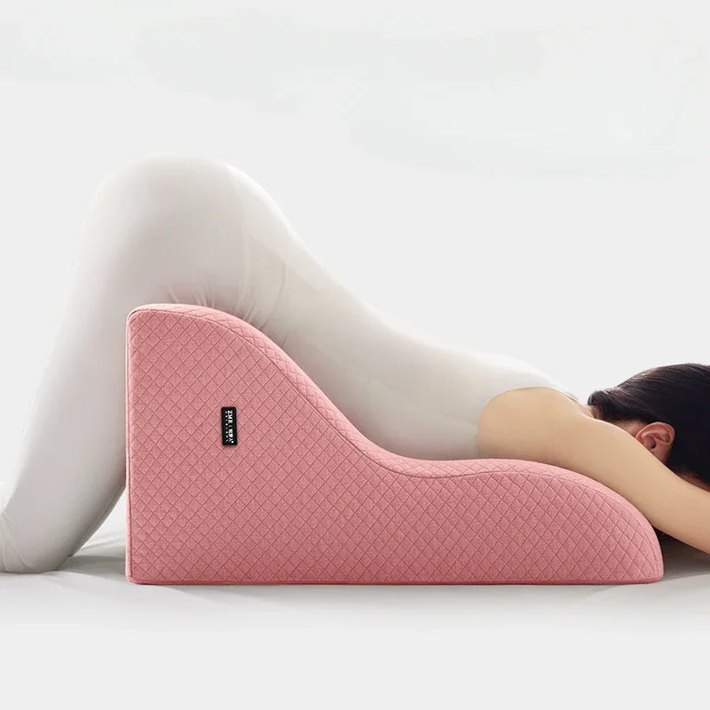 Multi-Vinkel Ryggstøtte Minneskum Ergonomisk Puter | Skanto