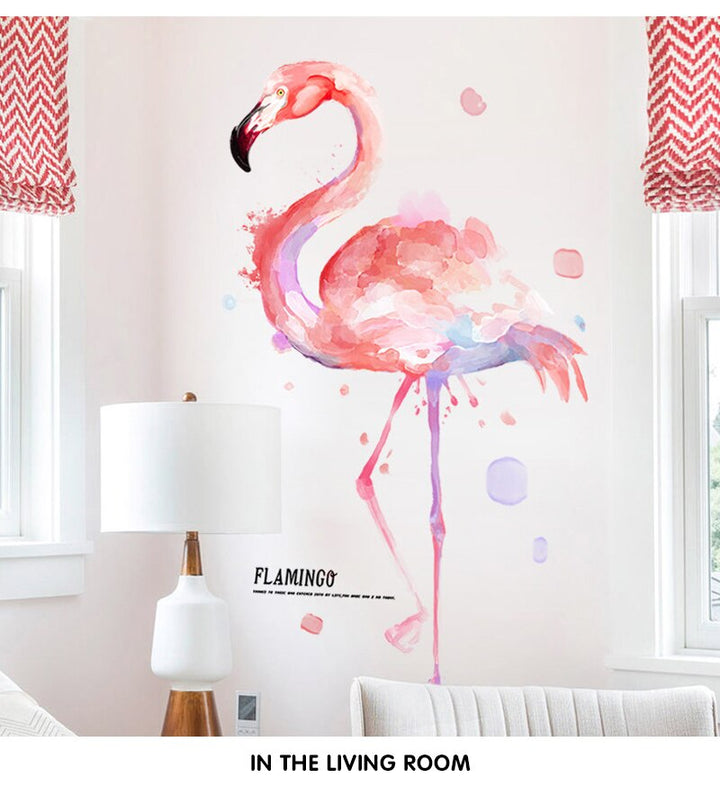 Skanto | Flamingo Vegg klistremerker for Barnerom Hjem