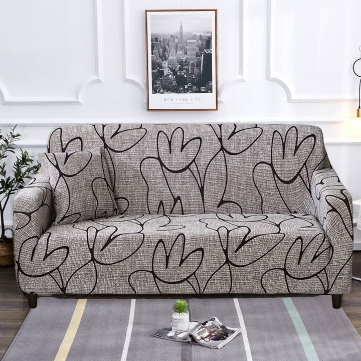 Skanto | Moderne Antiskli Fargerik Elastisk Sofa Trekk