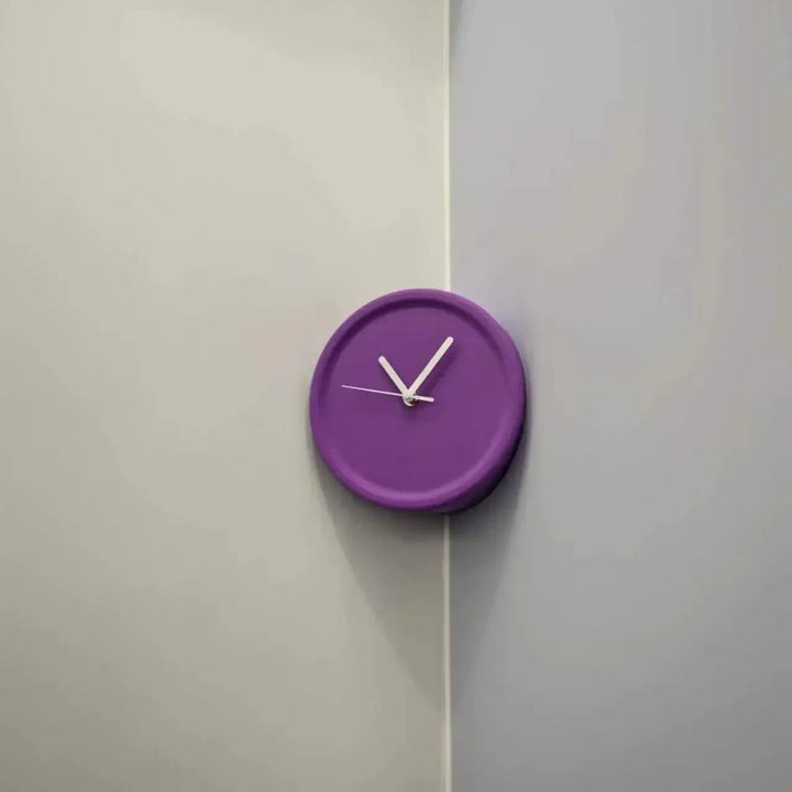 SilentCorner Klokke - Stilig Stille Veggklokke uten Boring Skanto