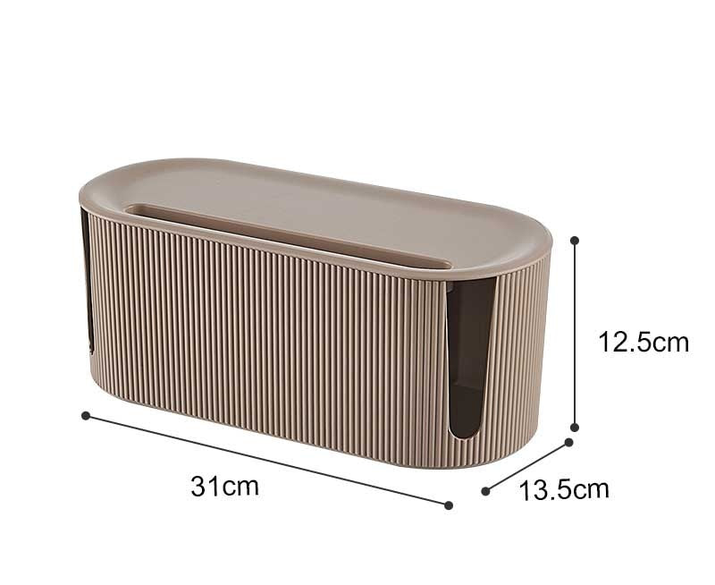 StorageMaster Box - Stilig Organizer for Kabler og Adaptere Skanto