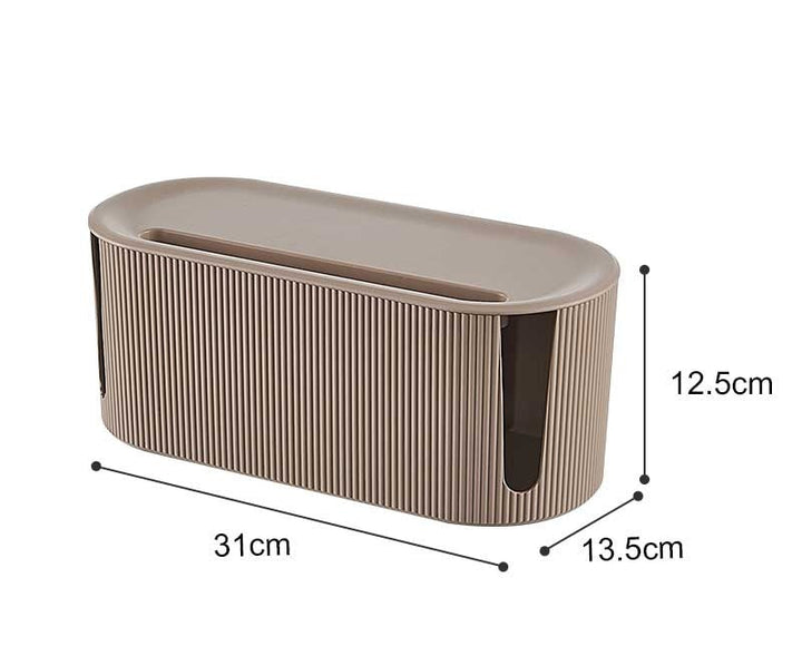 StorageMaster Box - Stilig Organizer for Kabler og Adaptere Skanto