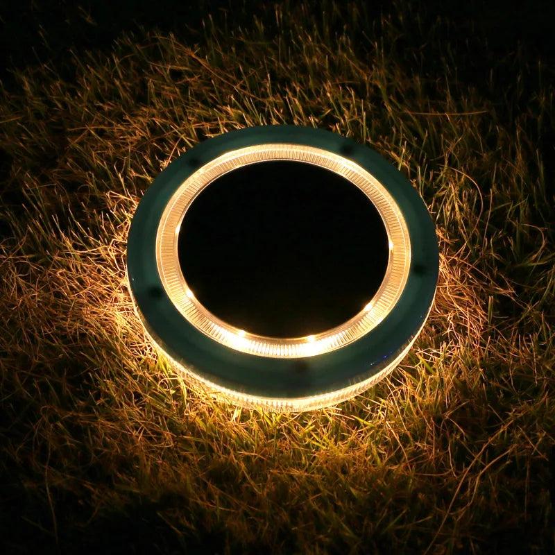 Skanto | AquaGlow Solar Pool Light | Flytende & Vanntett | Blå LED | 11,6×2,5 cm