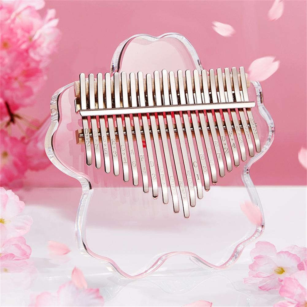 Skanto | Cherry Blossom Kalimba Akryl Tommel Piano