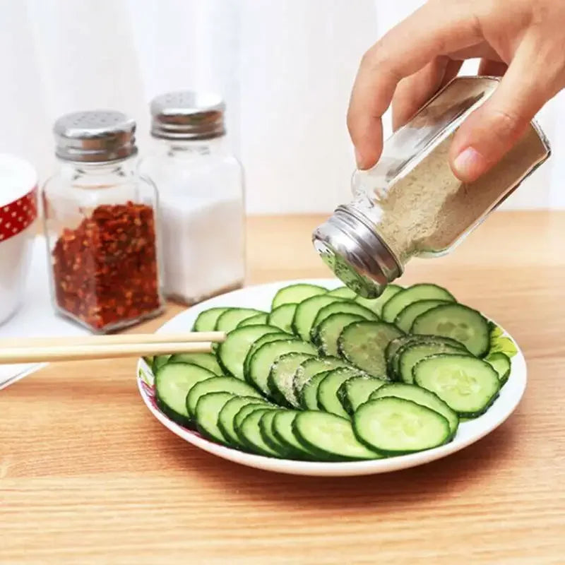 Skanto | Luksuriøst glass salt- og peppersett som imponerer med eleganse