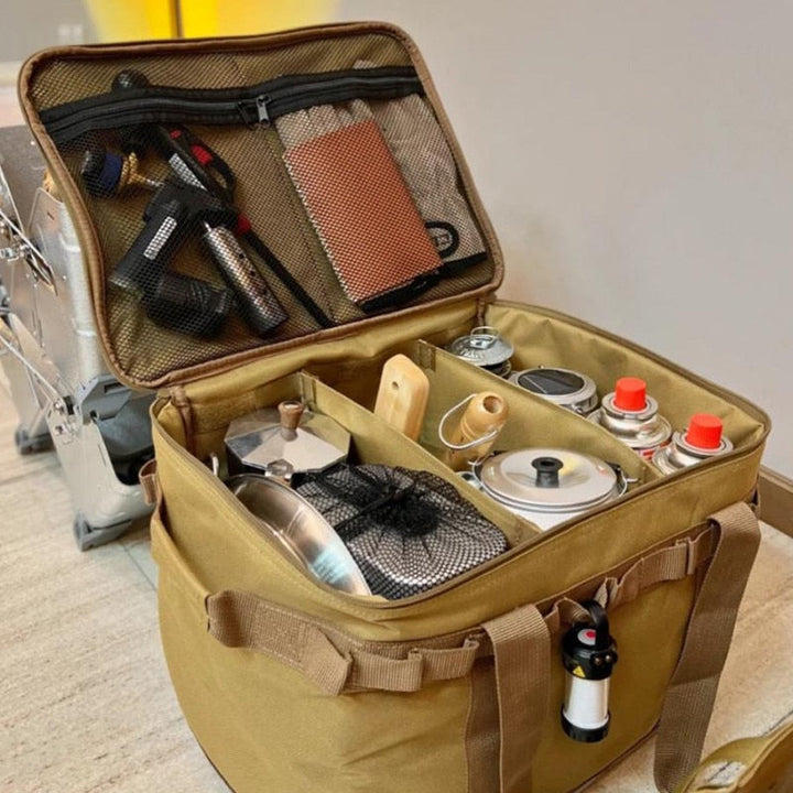 Skanto | Multi-Compartment Utendørs Sti Camping Slank Lagringspose