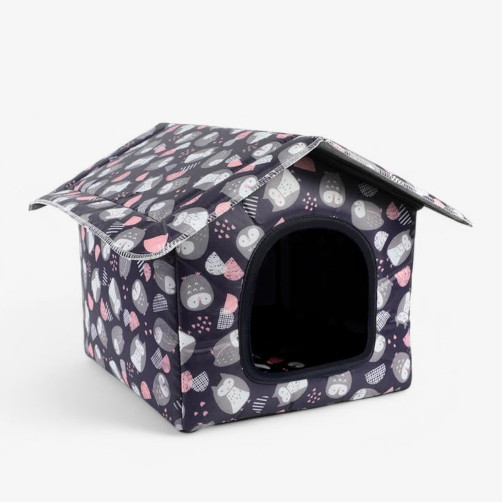 Skanto | Værbestandig Dyrehus "CozyNest" for katter og små hunder
