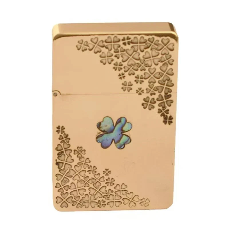 Klassisk Vintage Messing Vindproof Zippo | Skanto