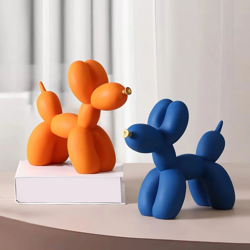 Skanto | Luksuriøs hjemmedekor, ballonghund dekorasjon, kontorbordtilbehør, dyre dekor, moderne populær kunst, nordiske statuer