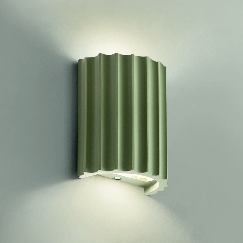 Skanto | Foldbar Farge Harpiks LED Vegglampe