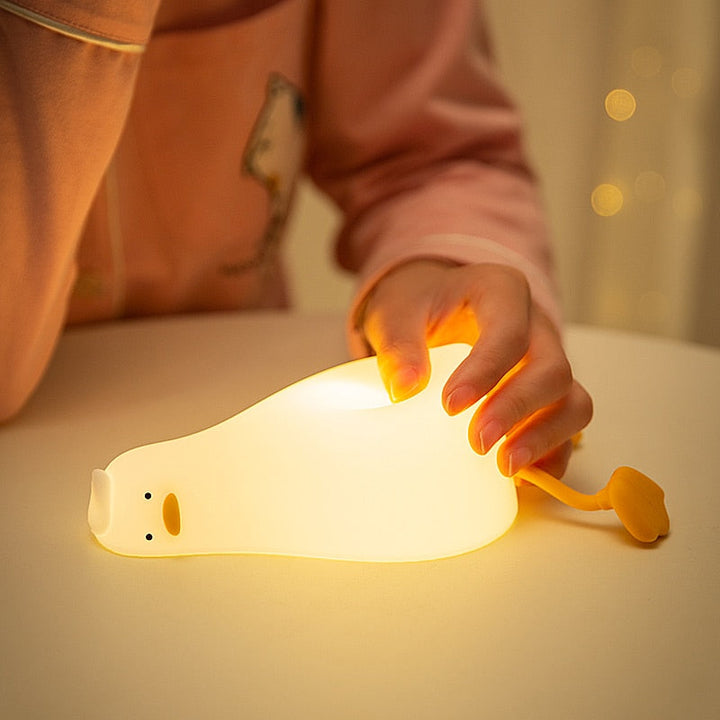 Lazy Flat Duck Atmosfære Nattlampe | Skanto
