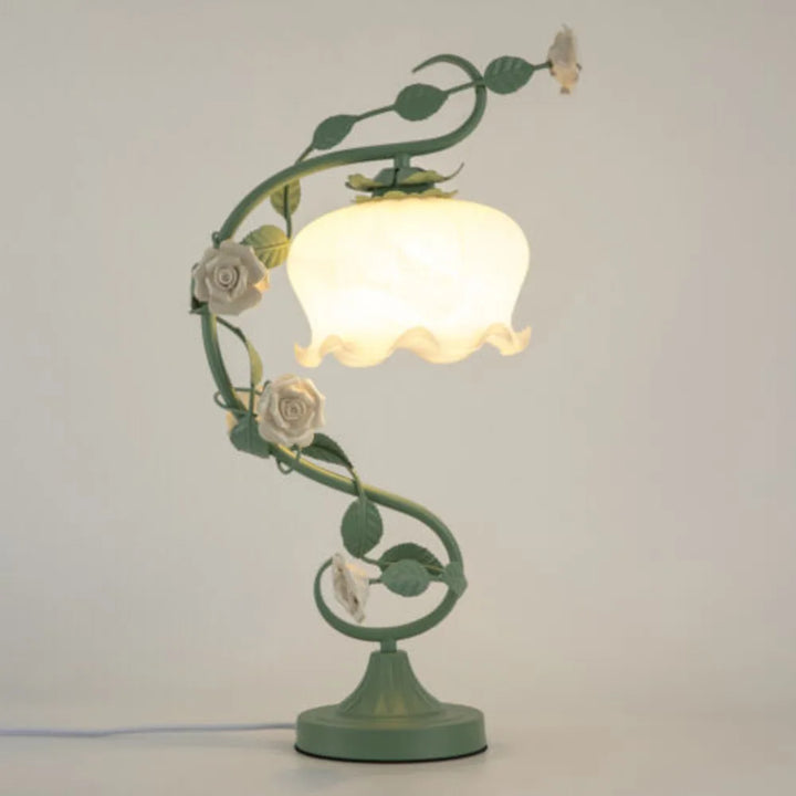 Skanto | Kunstnerisk Naturtema-Blomster Skrivebordslampe