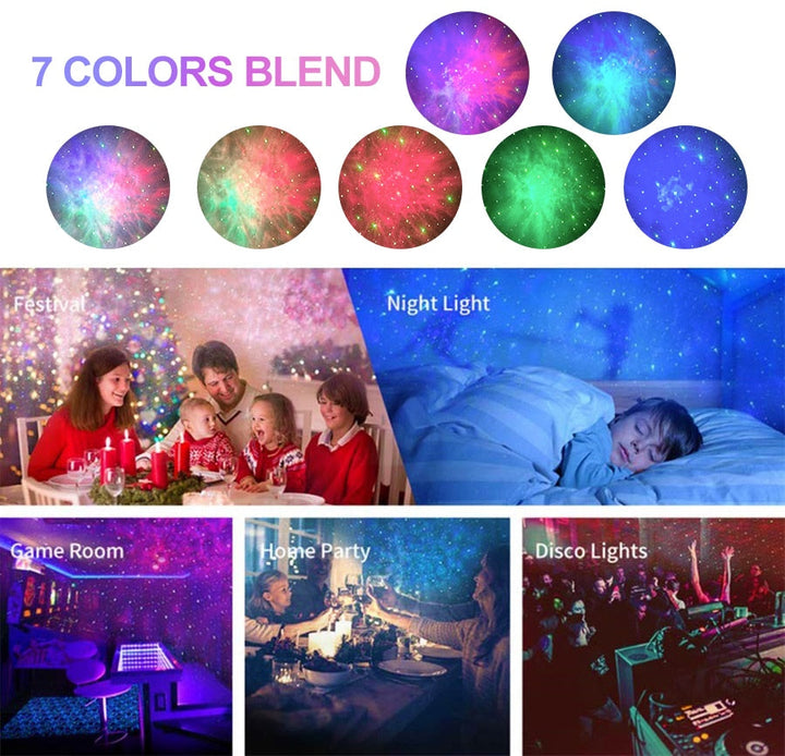 Skanto | Galaxy Glow Drevne Stjernehimmel Projektor