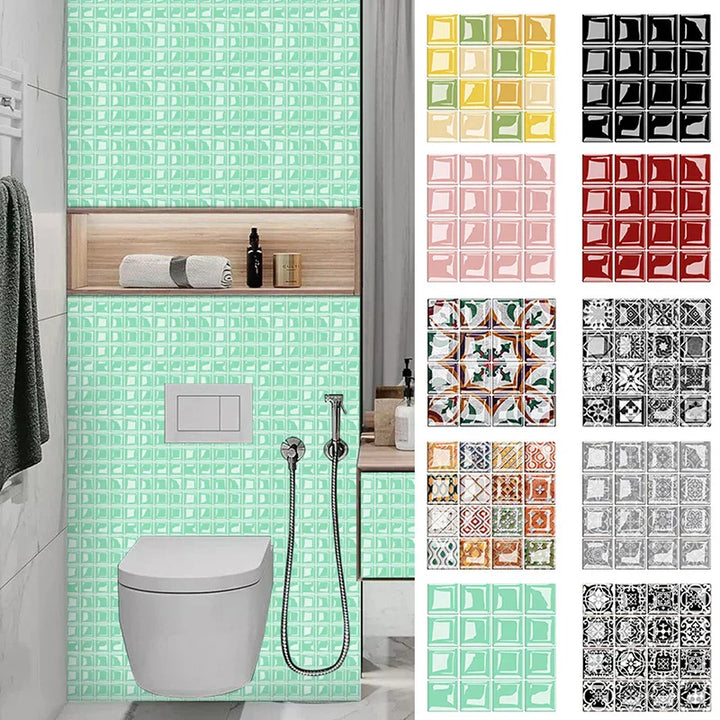 DecoMosaic 3D Mosaikkveggflisetiketter Skanto