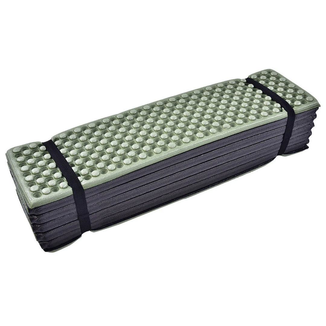 Skanto | TrekLuma sammenleggbar liggeunderlag | Ultralett & Vanntett | Egg-rilles komfort | For Utendørs & Camping