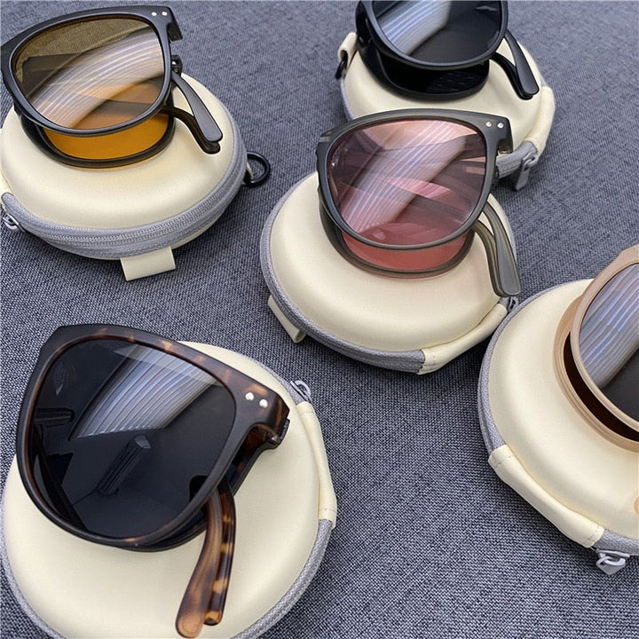 Skanto | Anti-UV sammenleggbar mote Flex klar sikt solbrille