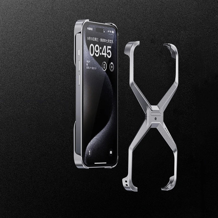 Skanto | Avtagbart Metall Kjølig Legering iPhone-deksler