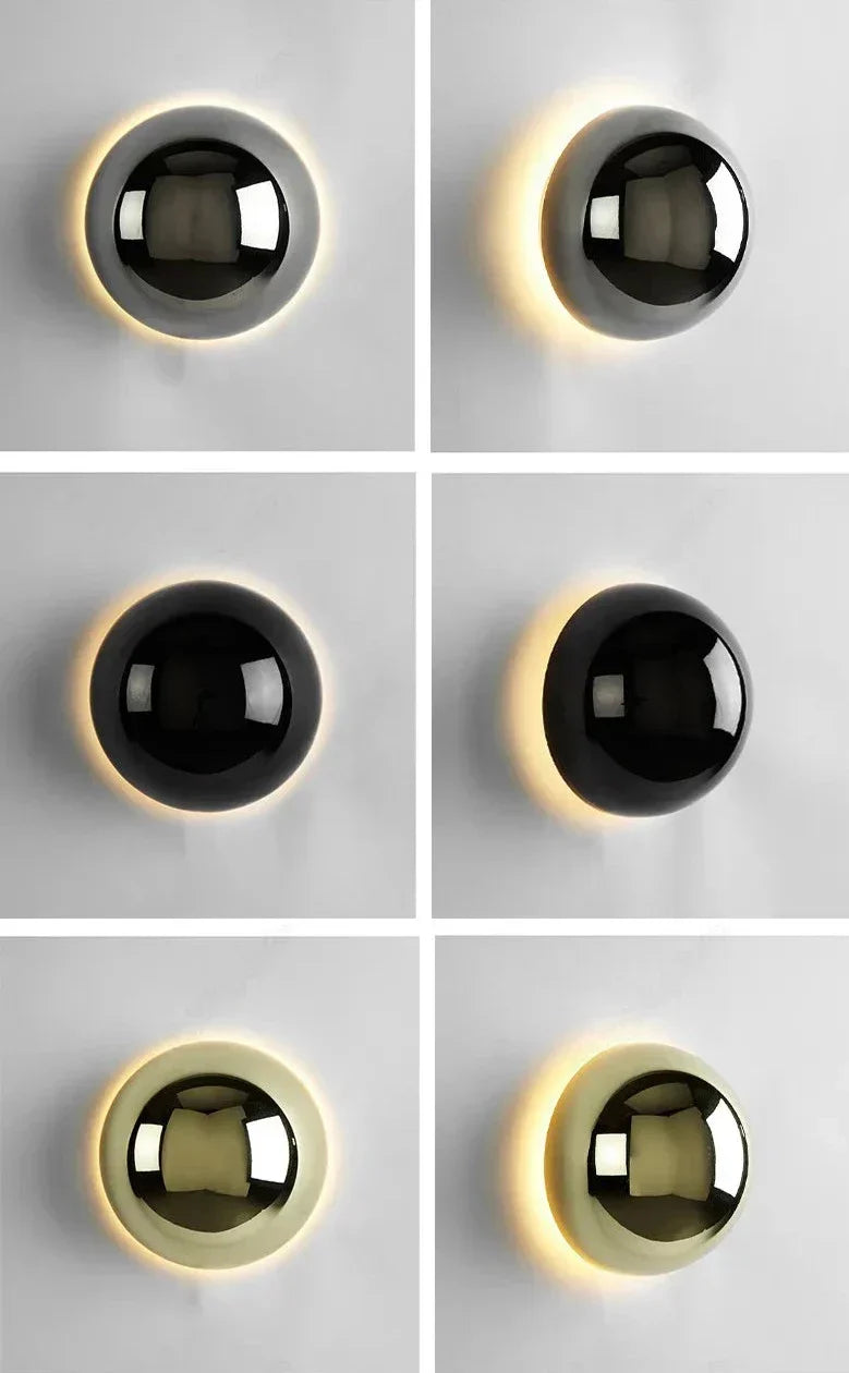 Skanto | AuroraLume – Nordisk Vegglampe i Aluminium og Akryl