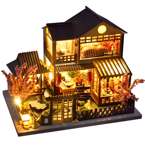 Skanto | Miniatyr DIY japanske bygningsleketøysett