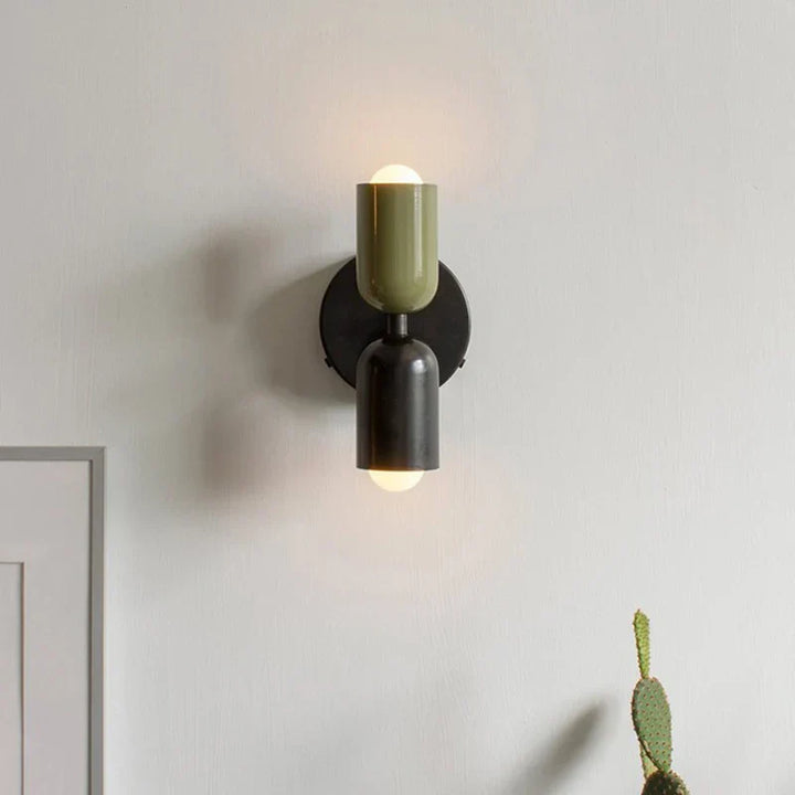 Skanto | Moderne Led-Vegglampe Fargerik Nordisk Vegglampe Romdekorasjon Innendørs Belysning Vegglamper For Soverom Nattbord Stue Lampe
