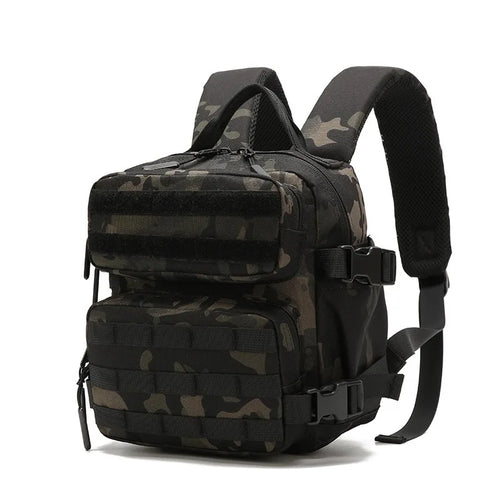 Skanto | Tactivo Mini-Ryggsekk 9L | MOLLE-Utendørs Ryggsekk | Kompakt & Holdbar | For Fotturer, Camping & EDC