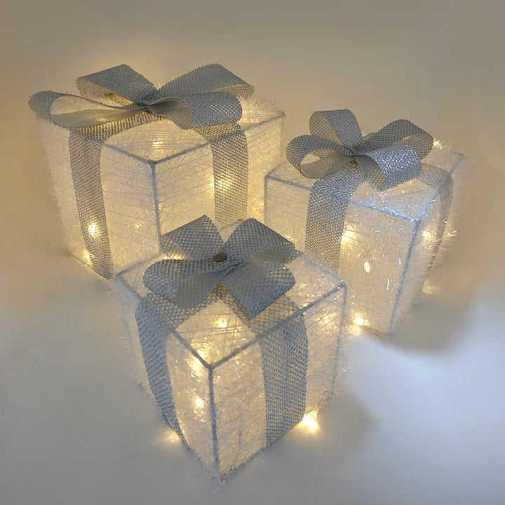 Skanto | HolidayPresents | LED Gaveboks Dekorasjoner