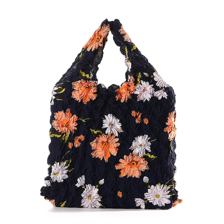 Skanto | Floral Stretch Shopper Mini Elastisk Bag