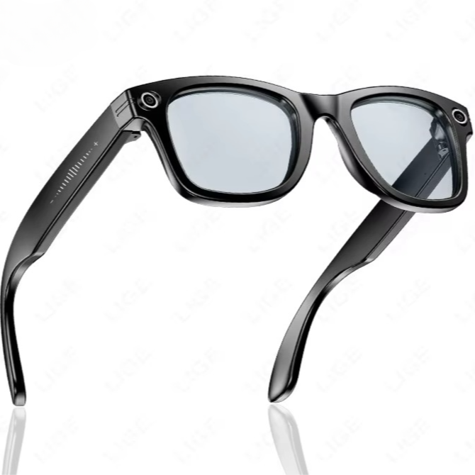 Skanto | Smarte Kamera Briller med Foto, Video, AI Oversettelse & Bluetooth Lyd