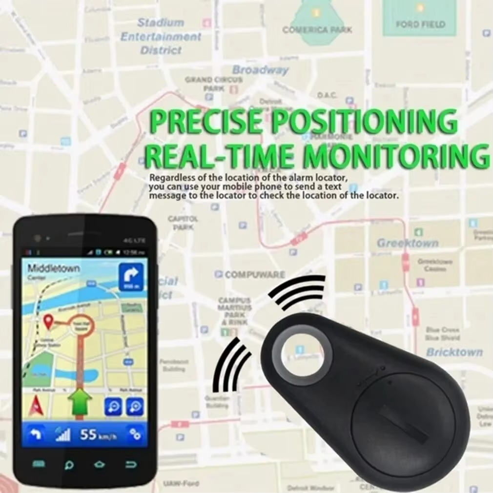 Skanto | Mini GPS Bluetooth 5.0 Kjæledyr- og personverktøysporingsenhet