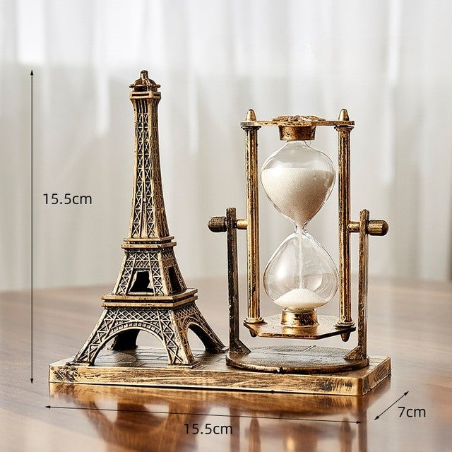 Skanto | Time Charmer Metall Timeglass Dekor