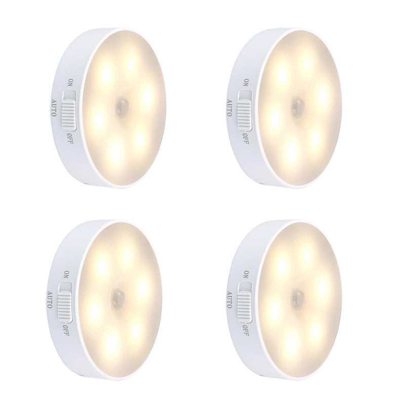 Skanto | Klistrete LED Bevegelsessensor Mini Nattlampe