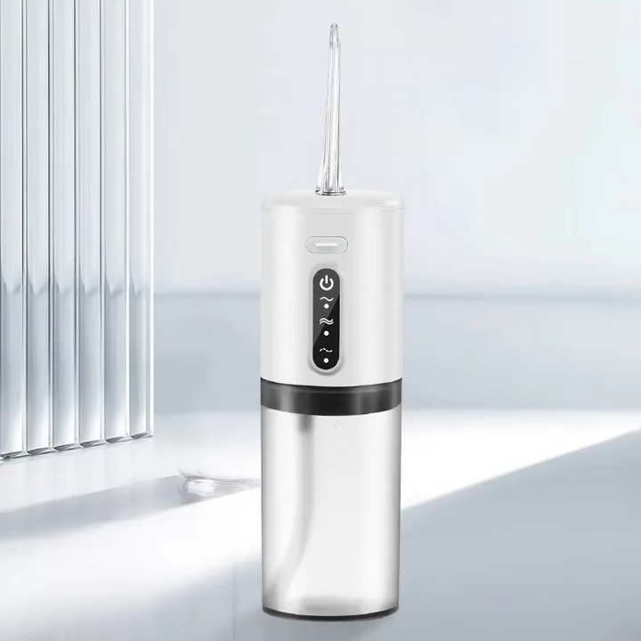 Skanto | Bærbar vannflosser USB oppladbar oral irrigator 9,5 oz elektrisk tannrensker med 3 moduser vanntett