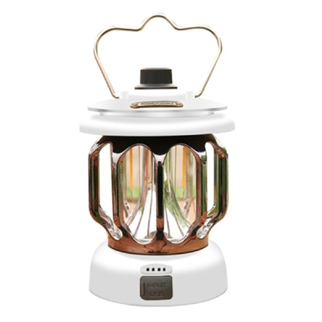Skanto | Retro Power Bank Camping LED Lampe