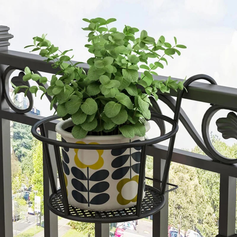 Enkel hage blomster pottholder stativ