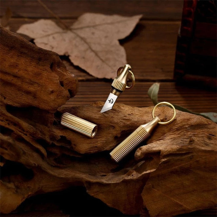 Pocket Capsule Utendørs Overlevelse Mini Kniv | Skanto