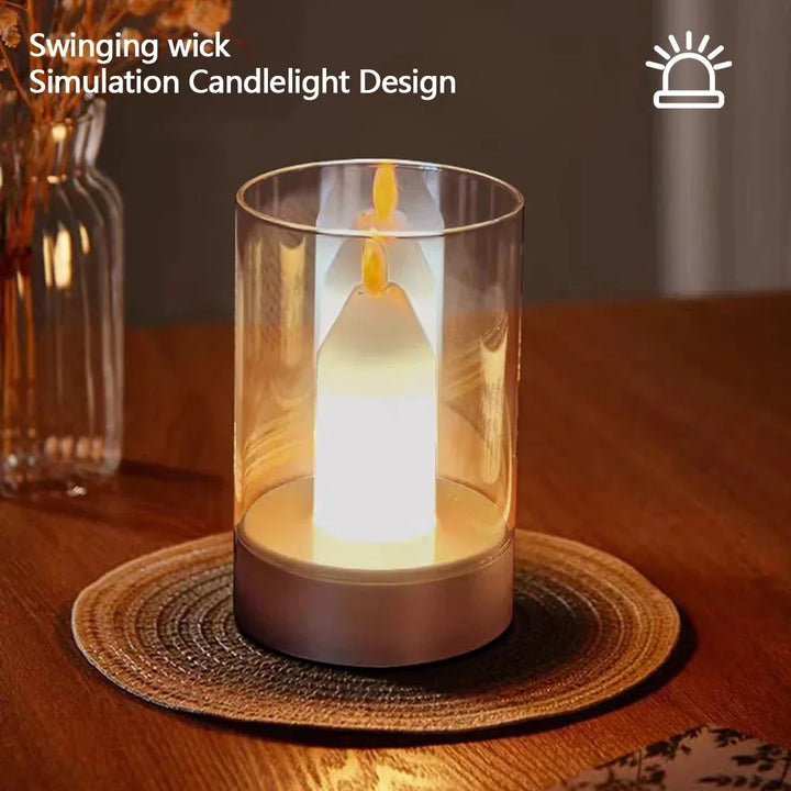 Skanto | Smart Sensor Hover LED Flammeløs Lysekrone Lampe