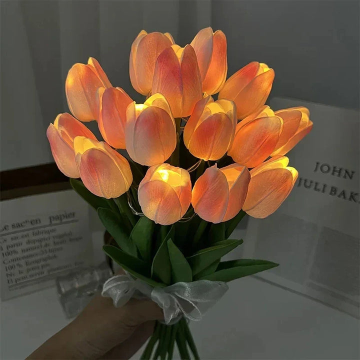 TulipGlow - Bærbar LED Tulip Nattlys Skanto